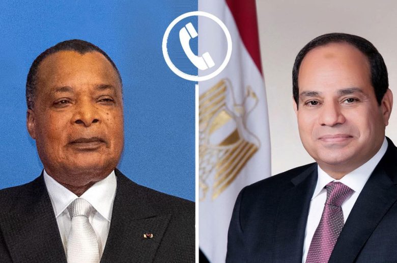 الرئيس للسيسي: نتطلع لمواصلة العمل المشترك مع الكونغو لتعزيز أواصر التعاون