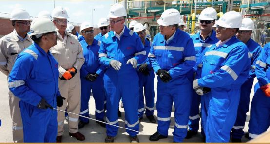 جانب من زيارة الوزير