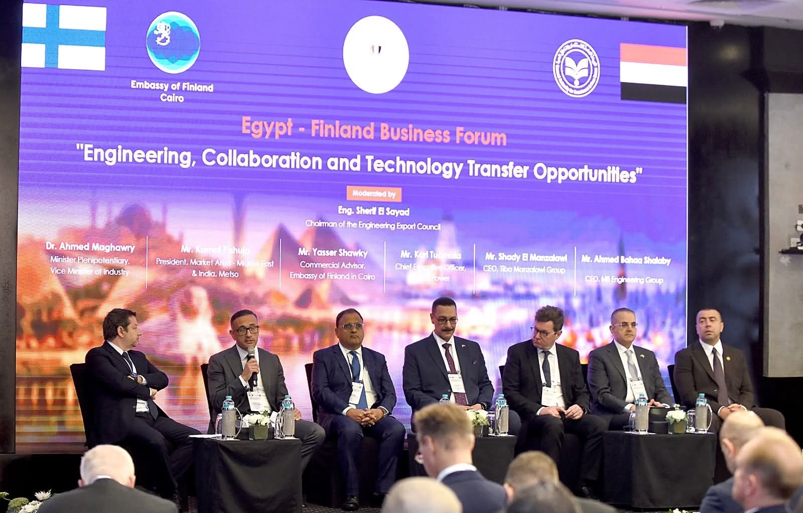 فرص واعدة للشراكة المصرية الفنلندية في التعدين والطاقة المتجددة والصناعات الهندسية