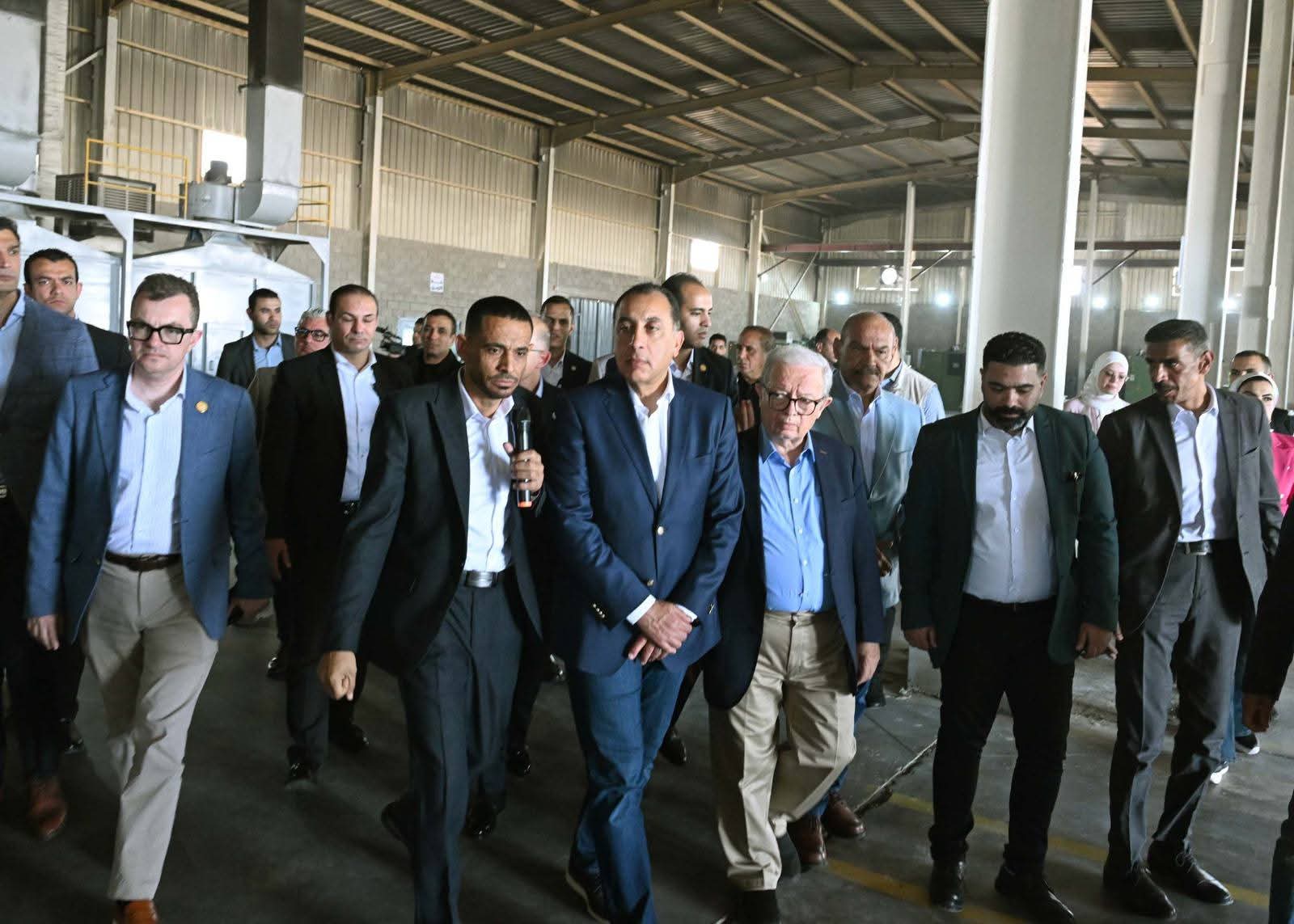 مدبولي يفتتح مصنع «نيو سيفلون» بالسخنة باستثمارات 2.5 مليون دولار