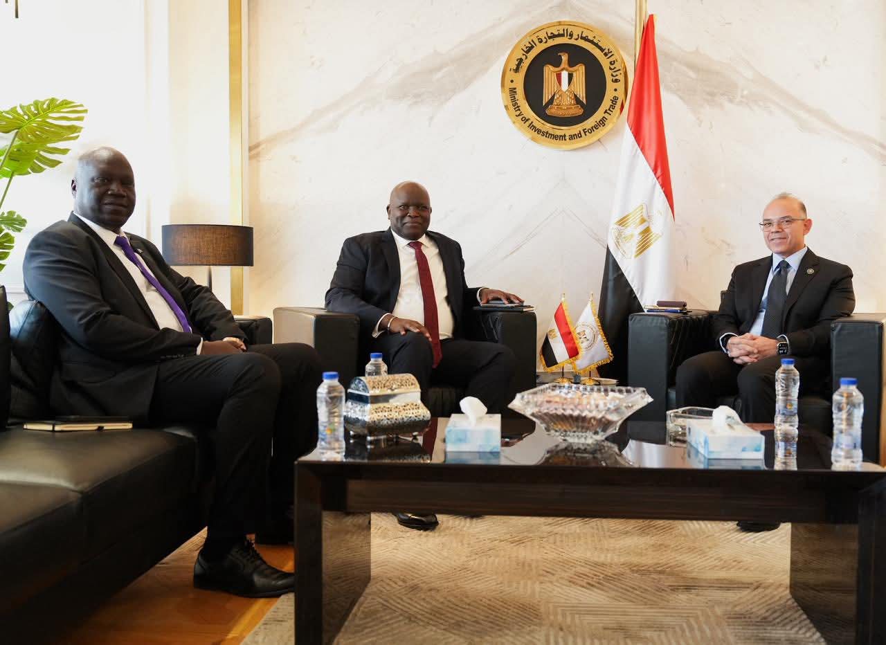 مصر وجنوب السودان تبحثان تعزيز التعاون الاستثماري في قطاعات الزراعة والطاقة