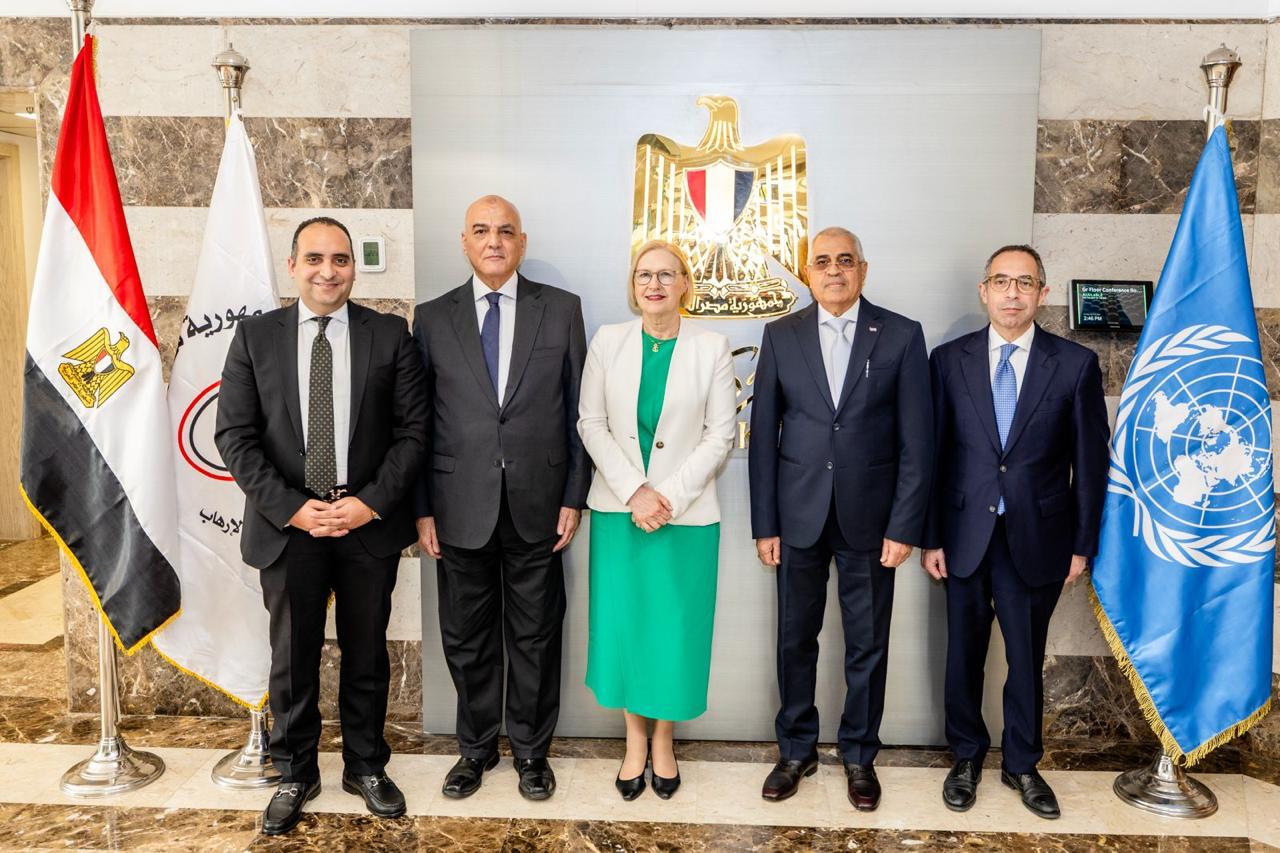 المركزي: وحدة مكافحة غسل الأموال تستقبل وفد مكتب الأمم المتحدة لدعم وبناء السلام
