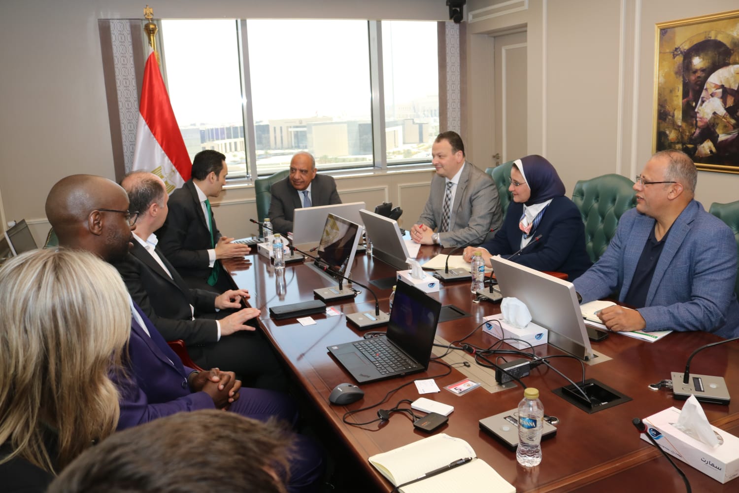 وزير الكهرباء يتابع مع سكاتك إنشاء مصنع بطاريات تخزين الطاقة بـ 1.8 مليار دولار