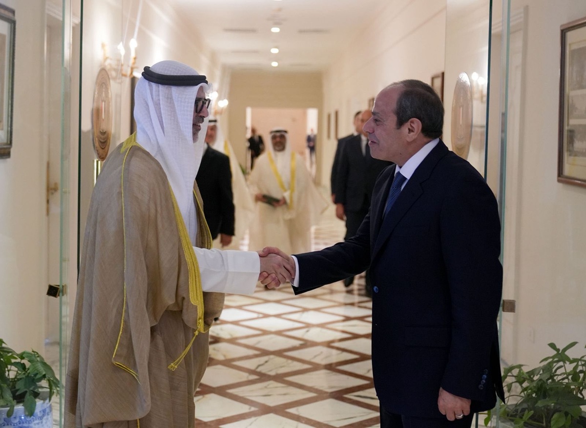 الرئيس السيسي يستقبل وزير خارجية دولة الكويت