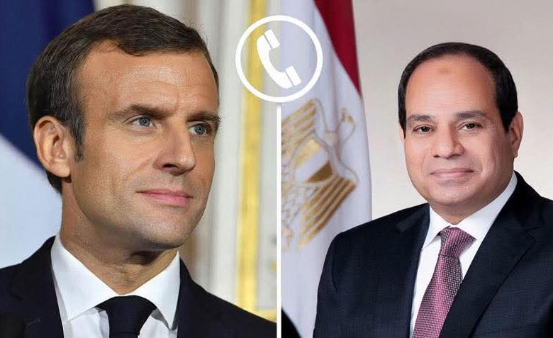 الرئيس السيسي يؤكد اعتزاز مصر بالشراكة الاستراتيجية الشاملة القائمة مع فرنسا