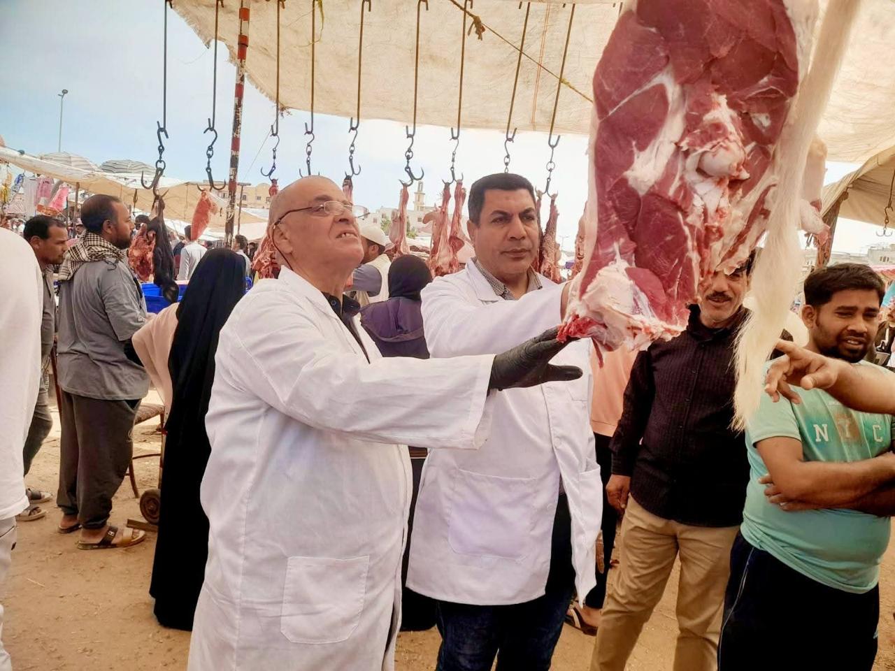 الزراعة تضبط 190 طنًا من اللحوم ومنتجاتها غير المطابقة للاشتراطات الصحية خلال أبريل