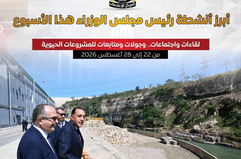 مجلس الوزراء يستعرض أنشطتة الأسبوعية أبرزها المشاركة في افتتاح سد «جوليوس نيريري»