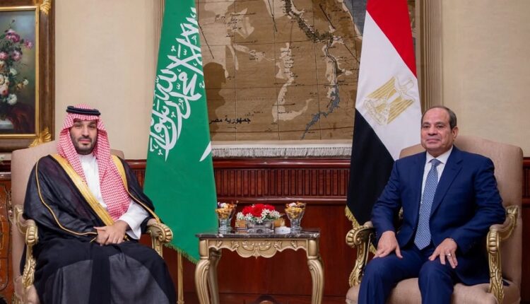 الرئيس السيسي يلتقي ولي العهد السعودي