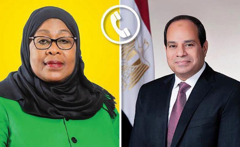 الرئيس السيسي يؤكد دعم مصر المستمر لمسيرة التنمية في تنزانيا