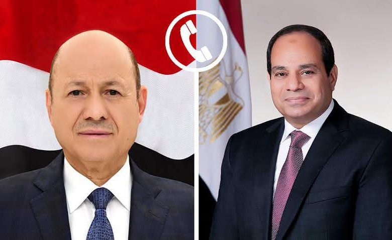 الرئيس السيسي يؤكد حرص مصر على مواصلة دعمها لليمن وشعبه الشقيق