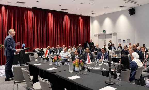 وزير البترول خلال المؤتمر الإفريقي الأسترالي للتعدين والطاقة